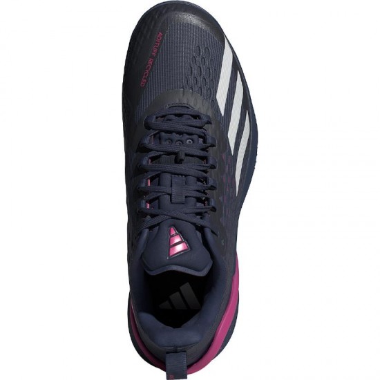 Adidas Adizero Cybersonic Clay Dark Blue Pink Sneakers