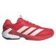 Adidas Adizero Ubersonic 5 Clay Red White Sneakers