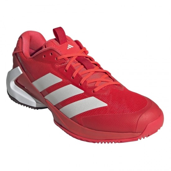 Adidas Adizero Ubersonic 5 Clay Red White Sneakers