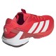 Adidas Adizero Ubersonic 5 Terre Battue Rouge Blanc Baskets