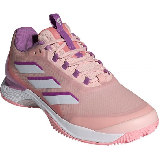 Zapatillas Adidas Avacourt 2.0 Clay Rosa Blanco Purpura Mujer