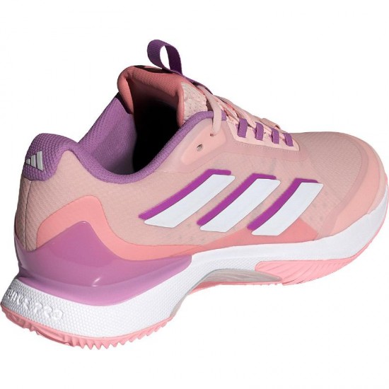 Baskets Femme Adidas Avacourt 2.0 TERRE BATTUE Rose Blanc Violet