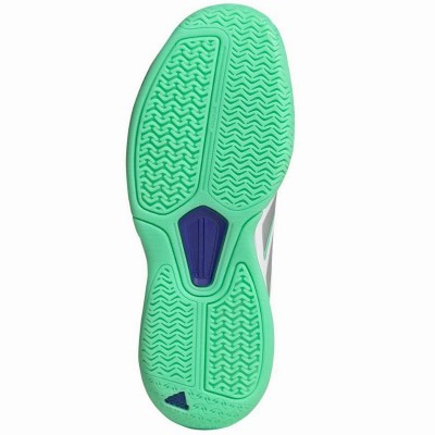 Baskets Femme Adidas AvaFlash Blanc Menthe Argente