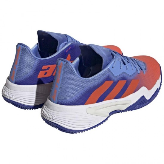 Adidas Barricade Baskets Bleu Sport Rouge Solaire