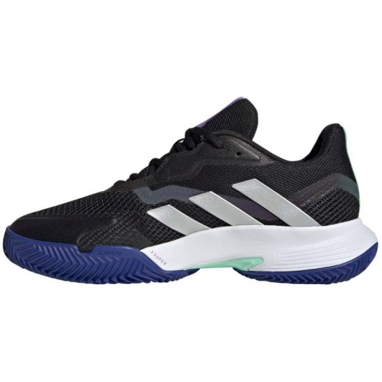 Adidas CourtJam Control Black Nucleo Silver Women''s Sneakers