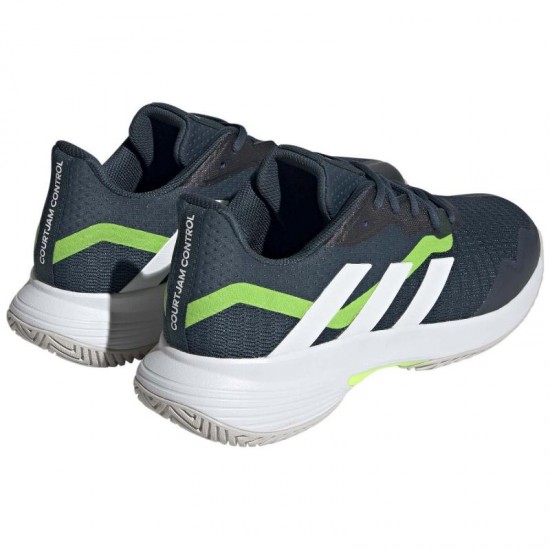 Zapatillas Adidas CourtJam Control Verde Artic Blanco