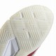 Adidas Courtquick Padel Blanc Argent Rose Baskets Femme