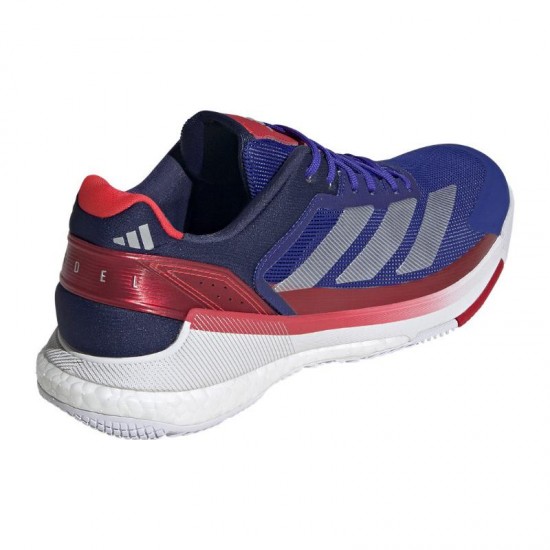 Adidas Crazyquick Boost Padel Blue Silver White Sneakers