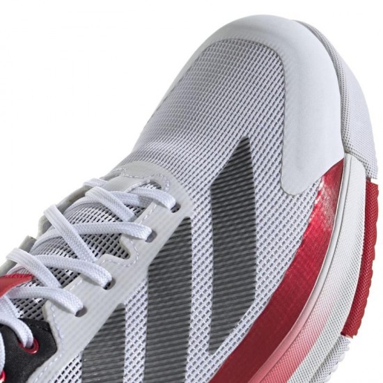 Adidas Crazyquick Boost Padel Blanc Noir Rouge Baskets