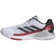 Zapatillas Adidas Crazyquick LS Padel Blanco Negro Rojo