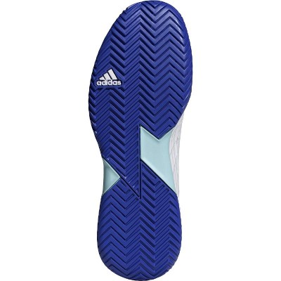 Adidas Defiant Speed 2 Blanc Bleu Aqua Sneakers