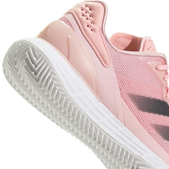 Baskets Femme Adidas Defiant Speed 2 TERRE BATTUE Rose