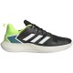 Zapatillas Adidas Defiant Speed Negro Blanco Fluor