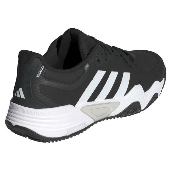 Adidas Solematch Control 2 Terre Battue Noir Blanc Sneakers