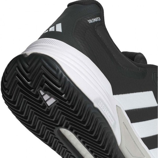 Adidas Solematch Control 2 Terre Battue Noir Blanc Sneakers