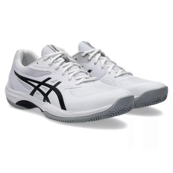 Asics Game FF Clay White Black Sneakers