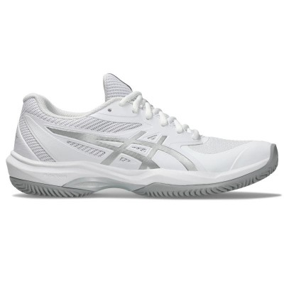 Asics Game FF Clay White Silver Women''s Sneakers