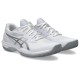 Baskets Femme Asics Game FF CLAY Blanc Argent