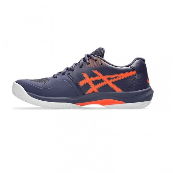 Asics Game FF Clay Indigo Bleu Orange Baskets