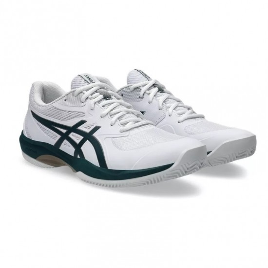 Asics Game FF Clay White Green Saxon Sneakers