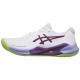 Chaussures de Padel Asics Gel Challenger 14 Blanc Mauve Intense Femme