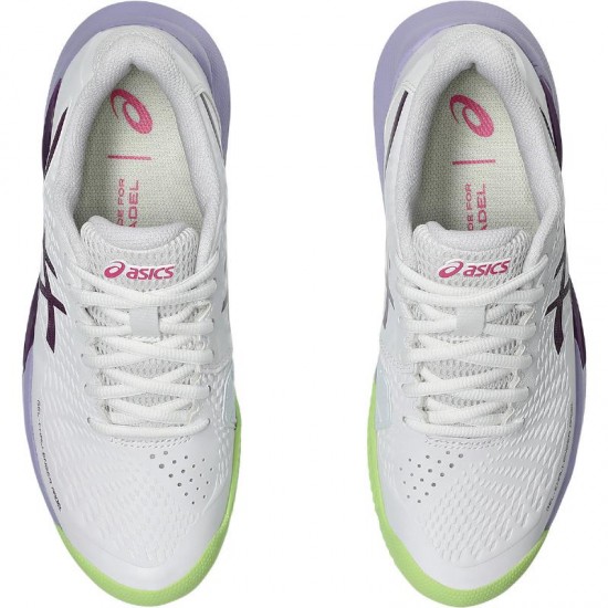 Asics Gel Challenger 14 Padel Shoes White Intense Mauve Women