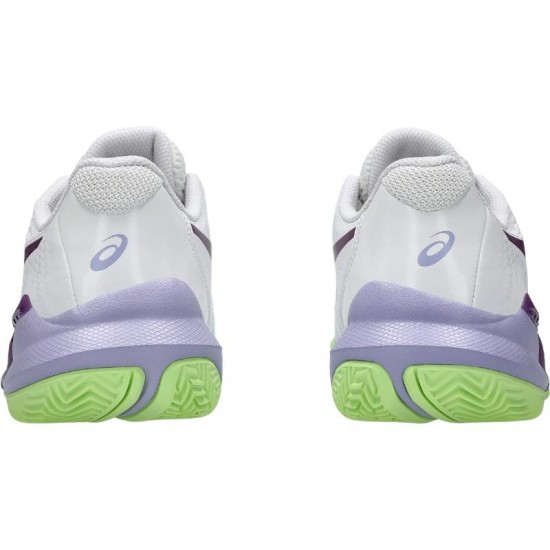 Asics Gel Challenger 14 Padel Shoes White Intense Mauve Women