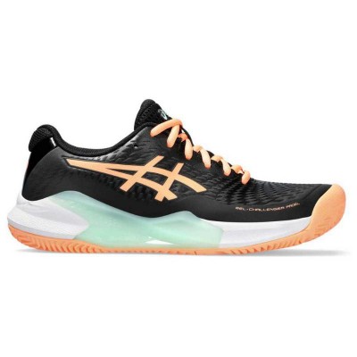 Chaussures Femme Asics Gel Challenger 14 Padel Noir Orange