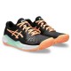 Zapatillas Asics Gel Challenger 14 Padel Negro Naranja Mujer