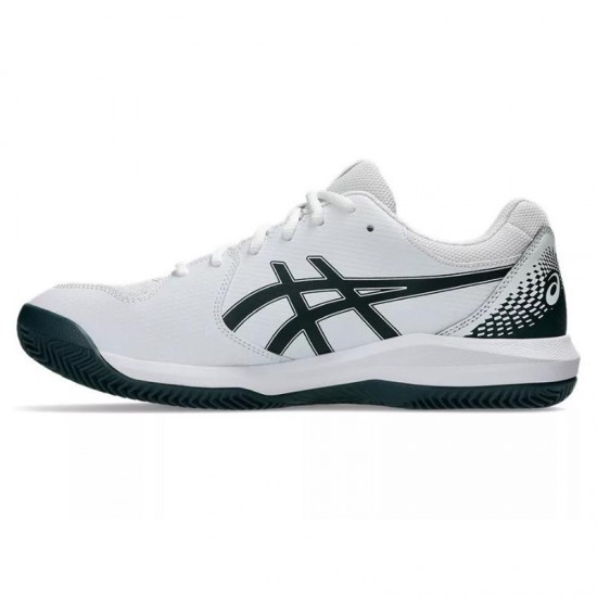 Asics Gel Dedicate 8 Clay White Green Saxon Sneakers