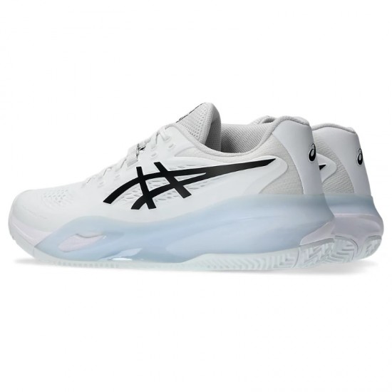 Asics Gel Resolution X Clay White Black Sneakers