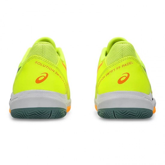 Zapatillas Asics Solution Swift FF 2 Padel Amarillo Naranja