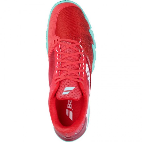 Zapatillas Babolat Juan Lebron Jet Premura 2 Rojo Verde