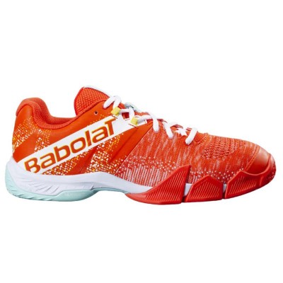 Babolat Movea Mandarina White Sneakers