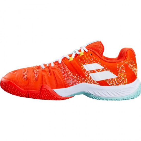 Babolat Movea Mandarina Baskets Blanches