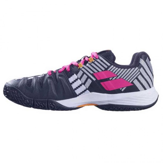 Zapatillas Babolat Sensa Blanco Negro Fucsia