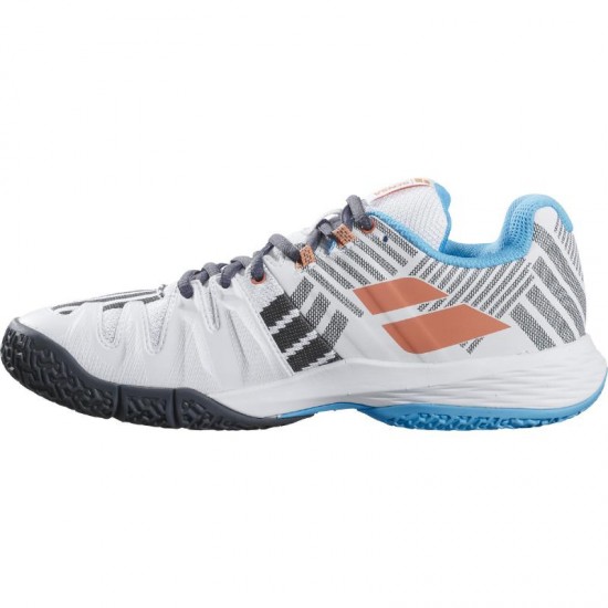 Babolat Sensa White Turquoise Women''s Sneakers