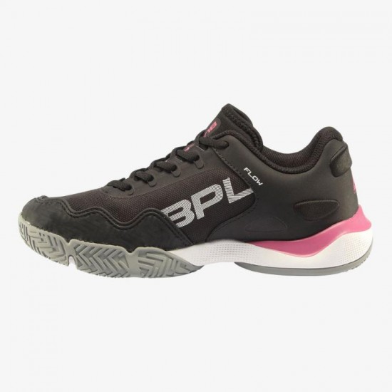 Zapatillas Bullpadel Alejandra Salazar Flow Hybrid Fly 23I Negro Fucsia Mujer