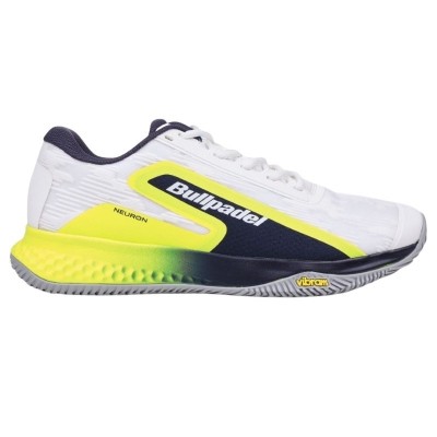 Zapatillas Bullpadel Chingotto Neuron Vibram 25V Blanco