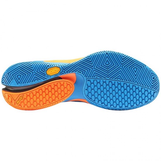 Baskets Bullpadel Paquito Navarro Hack Vibram 24I Bleu Royal