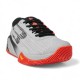 Zapatillas Bullpadel Paquito Navarro Hack Vibram 25V Gris Claro