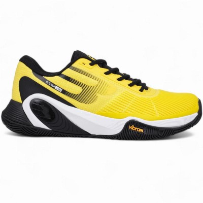 Baskets Bullpadel Vertex Vibram 25V Jaune