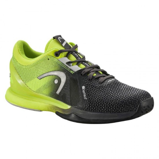 Zapatillas Head Sprint Pro 3.0 SF Negro Lima Mujer