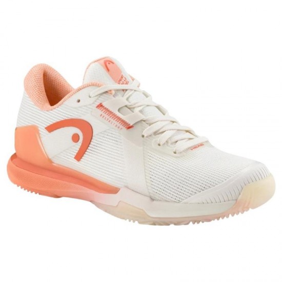 Chaussures Femme Head Sprint Pro 4.0 Padel White Coral