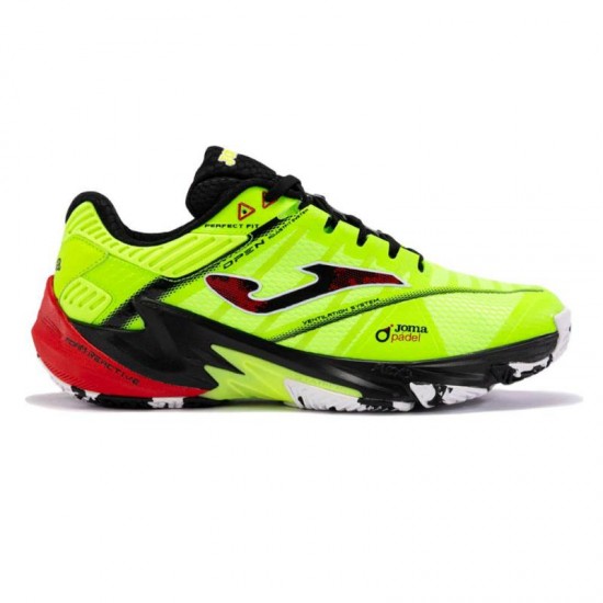 Joma Open 2411 Fluorescent Yellow Sneakers