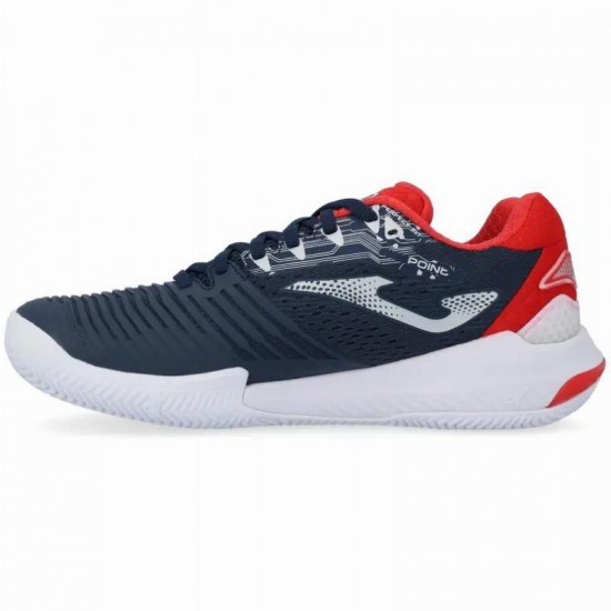 Joma Point 2203 Bleu Marine Rouge Baskets