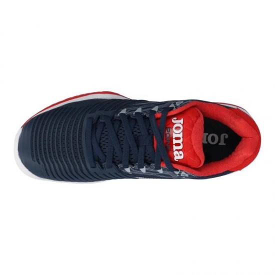 Zapatillas Joma Point 2203 Azul Marino Rojo