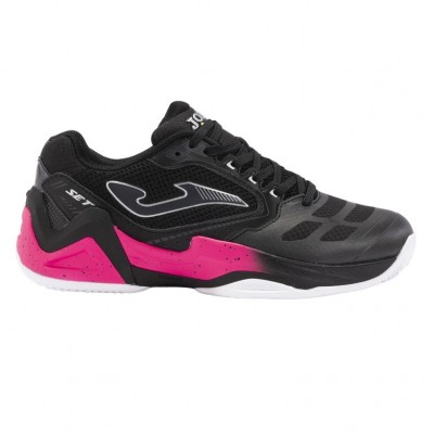 Zapatillas Joma Set 2401 Negro Fucsia Mujer