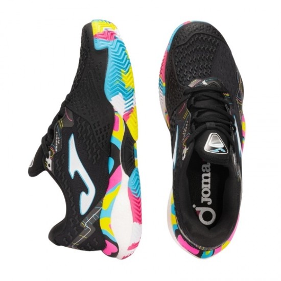 Joma Smash 2591 Noir Baskets Multicolores