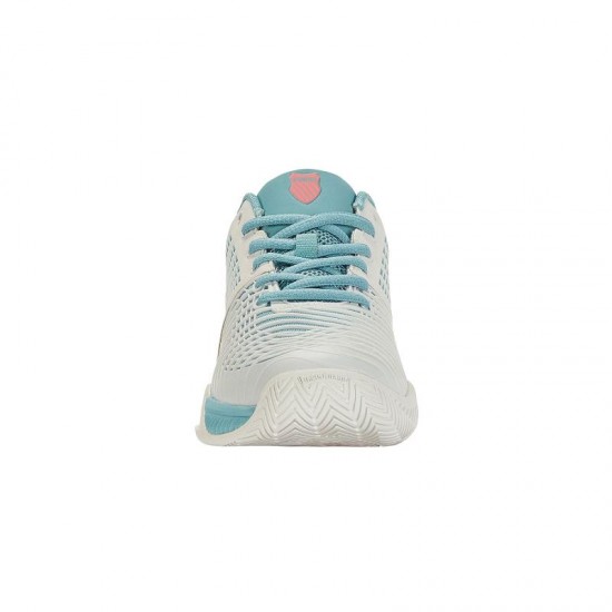 Kswiss Express Light 3 HB White Turquoise Baskets Femme